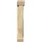Ekena Millwork Traditional Slat Rough Sawn Bracket w/ Offset Brace, Douglas Fir, 6"W x 26"D x 38"H BKT0604X26X38TRA06RDF - alternate 2